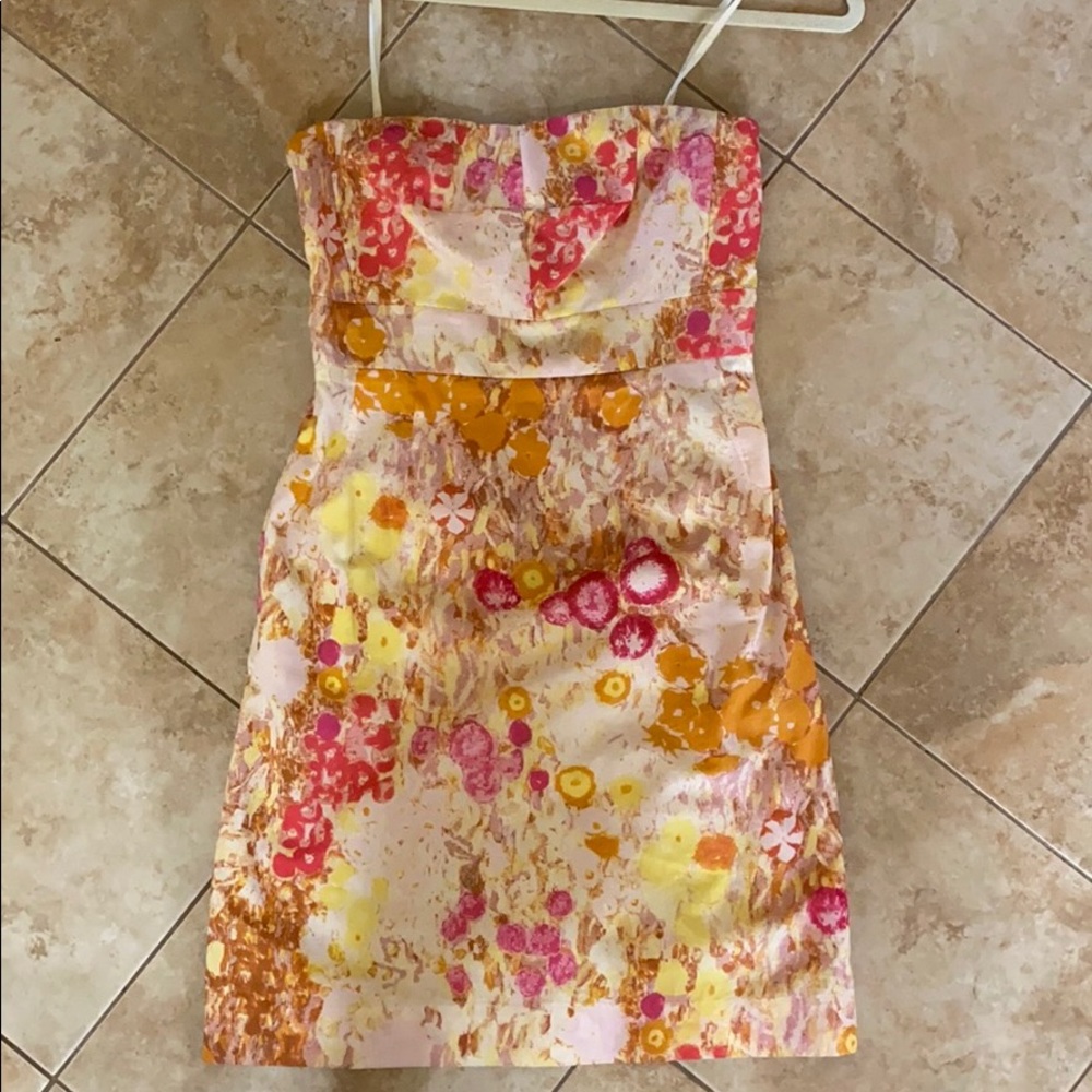JCREW strapless dress- size 4